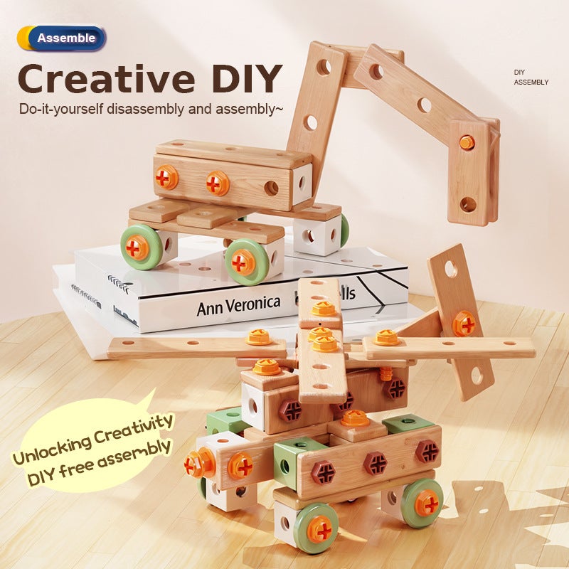 Children'S Screw Toys Baby Children'S Screw Nut Combination Disassembly And Assembled Educational Assembled Toys For Men And Women - Image 5